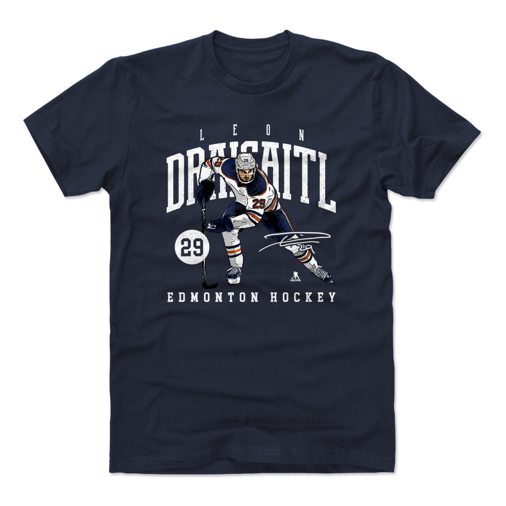 Leon Draisaitl Men's Cotton T-Shirt | 500 LEVEL