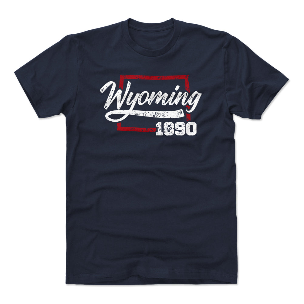 Wyoming Men's Cotton T-Shirt | 500 LEVEL