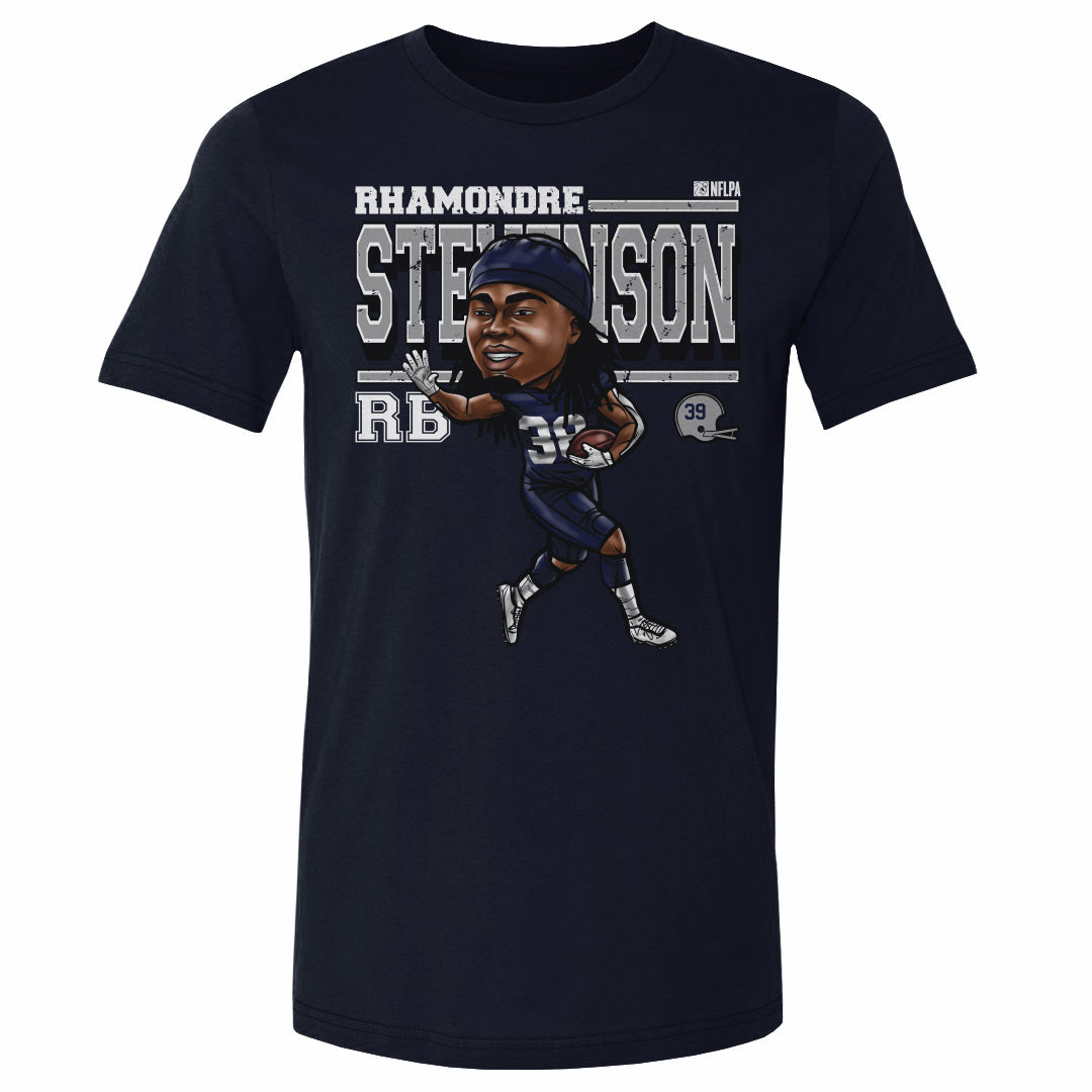 Rhamondre Stevenson Men's Cotton T-Shirt | 500 LEVEL