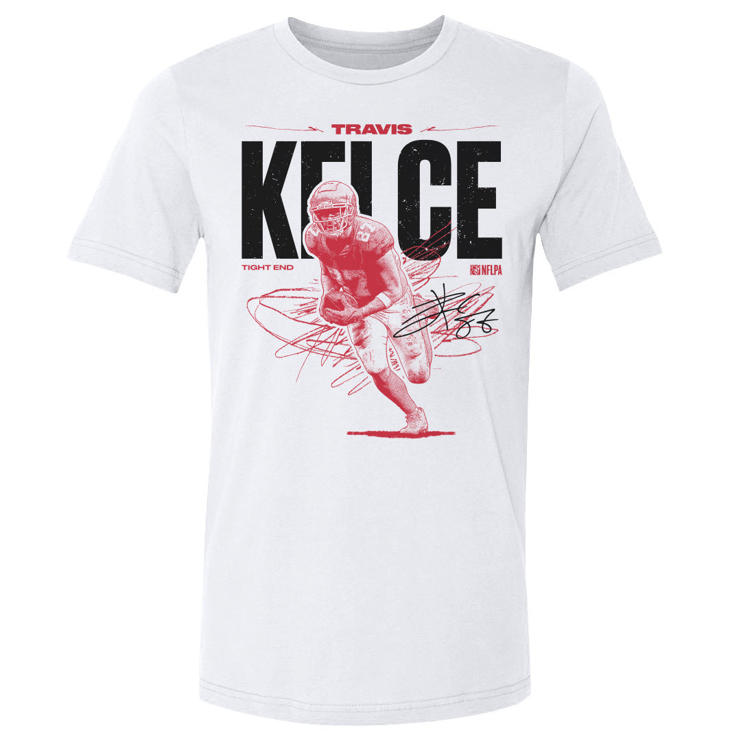 Travis Kelce Men's Cotton T-Shirt | 500 LEVEL