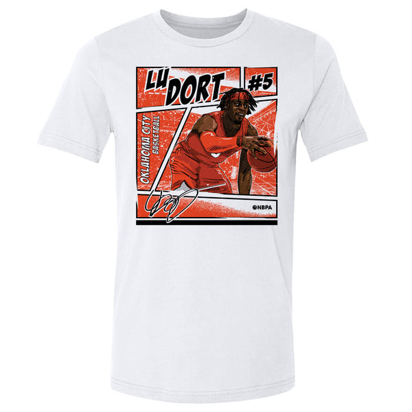  500 LEVEL Luguentz Dort Tee Shirt (Baseball Tee, X-Small,  Navy/Heather Gray) - Luguentz Dort Oklahoma City Elite WHT : Sports &  Outdoors