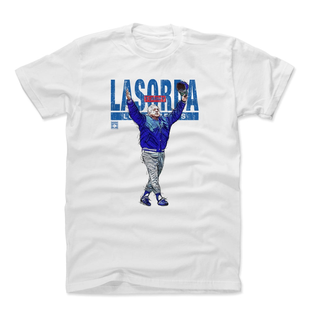 Tommy Lasorda Men's Cotton T-Shirt | 500 LEVEL