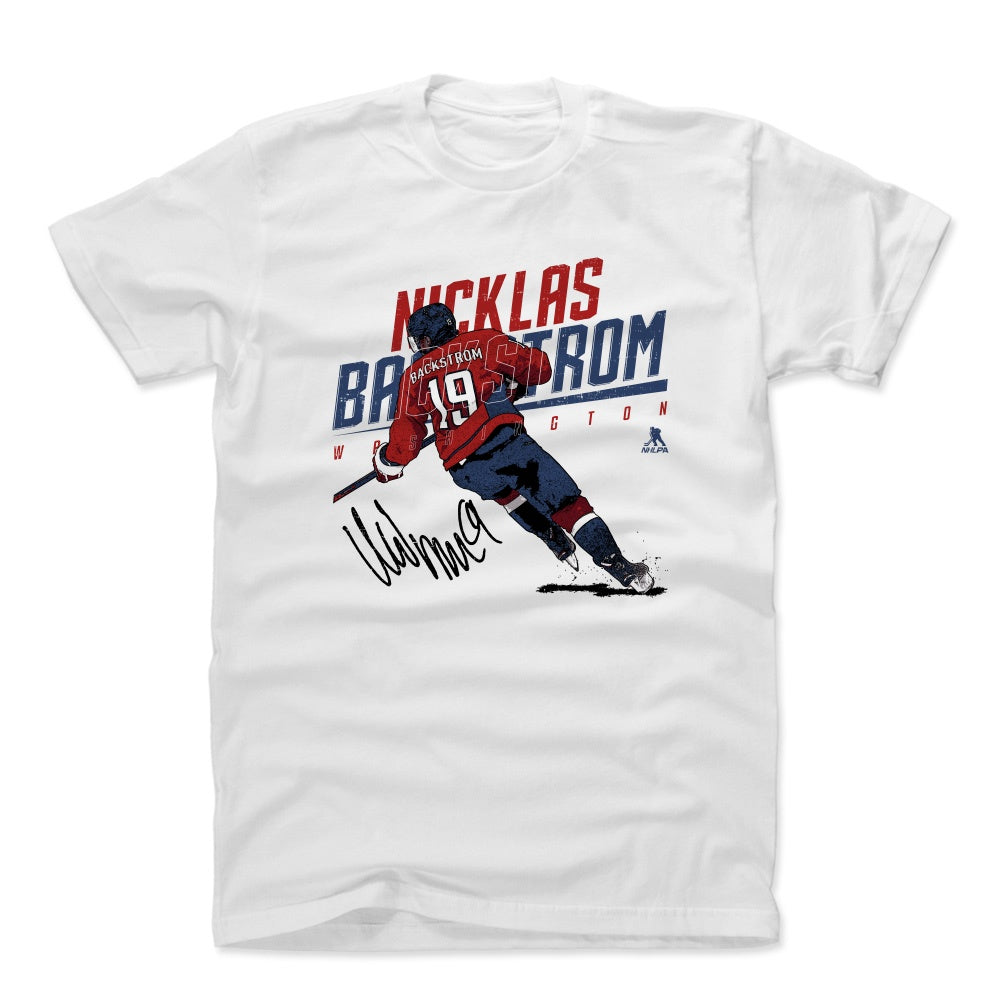 Nicklas Backstrom Men's Cotton T-Shirt | 500 LEVEL
