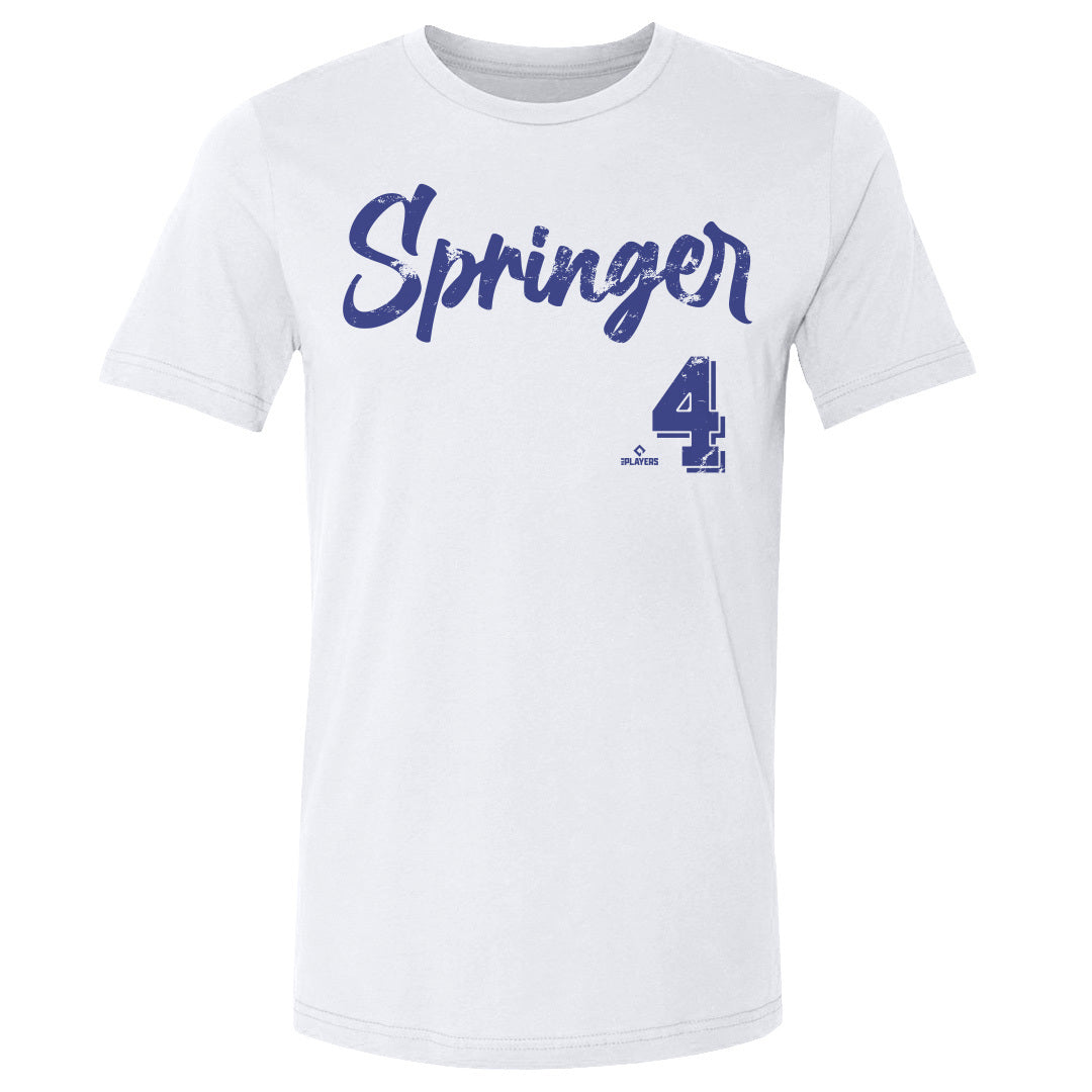 George Springer Men's Cotton T-Shirt | 500 LEVEL