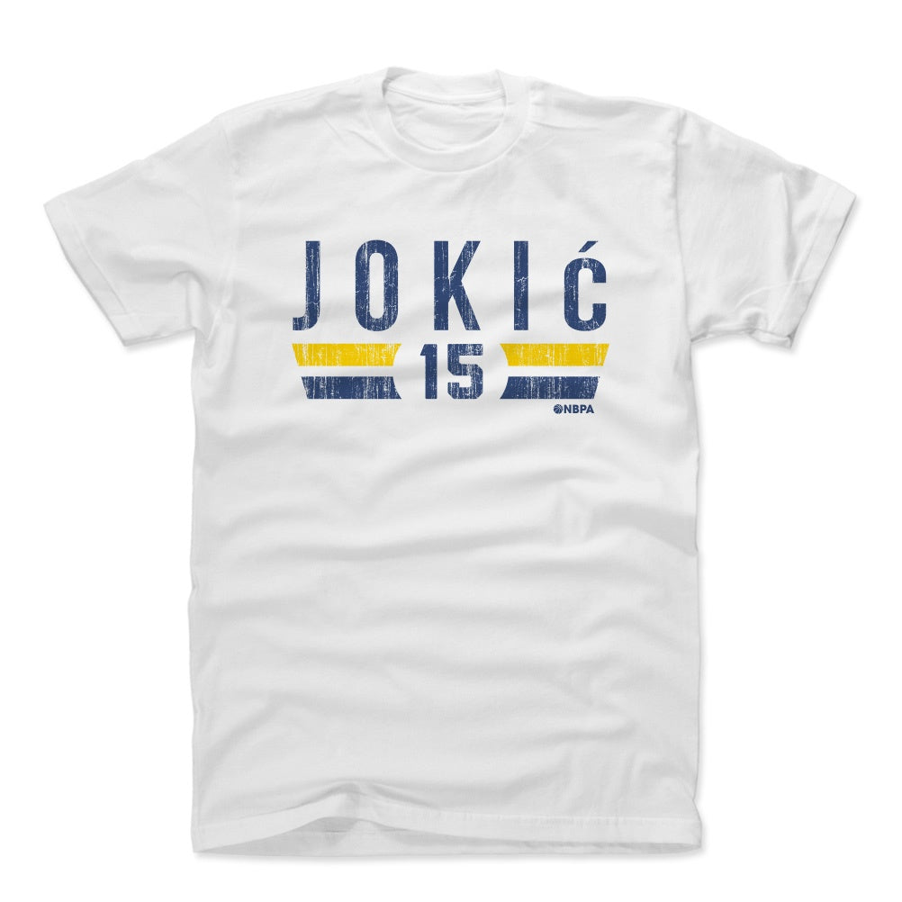 Nikola Jokic Men's Cotton T-Shirt | 500 LEVEL