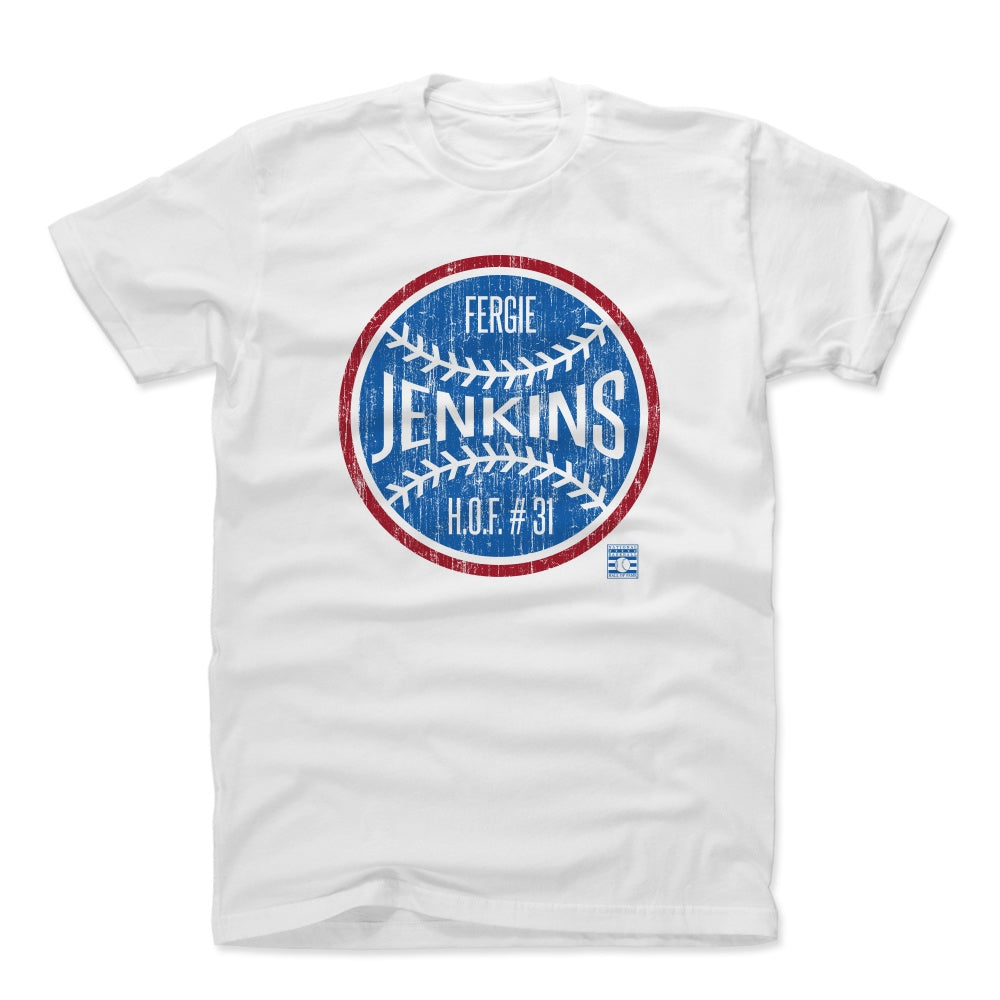 Fergie Jenkins Men's Cotton T-Shirt | 500 LEVEL