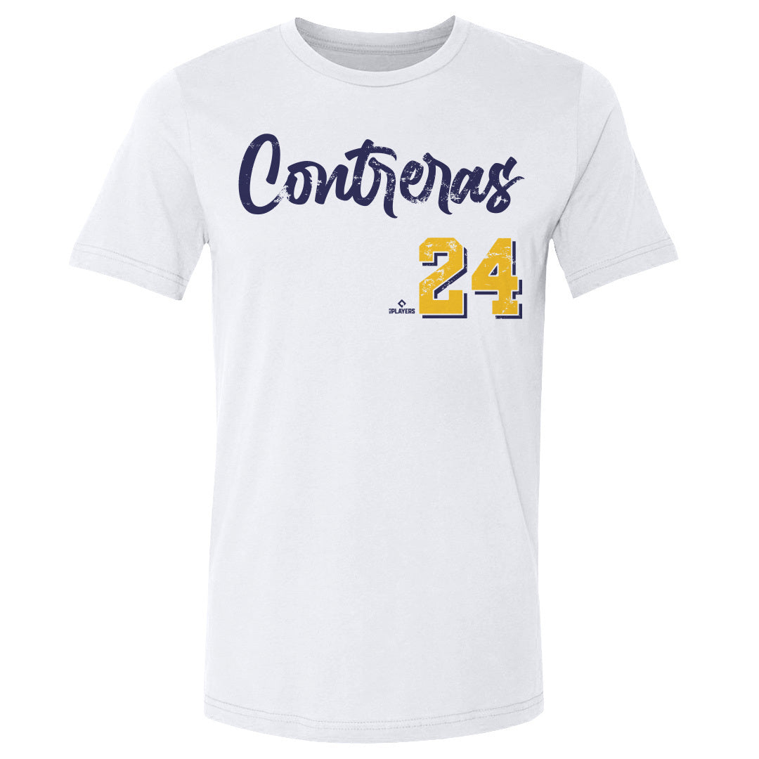 William Contreras Men's Cotton T-Shirt | 500 LEVEL