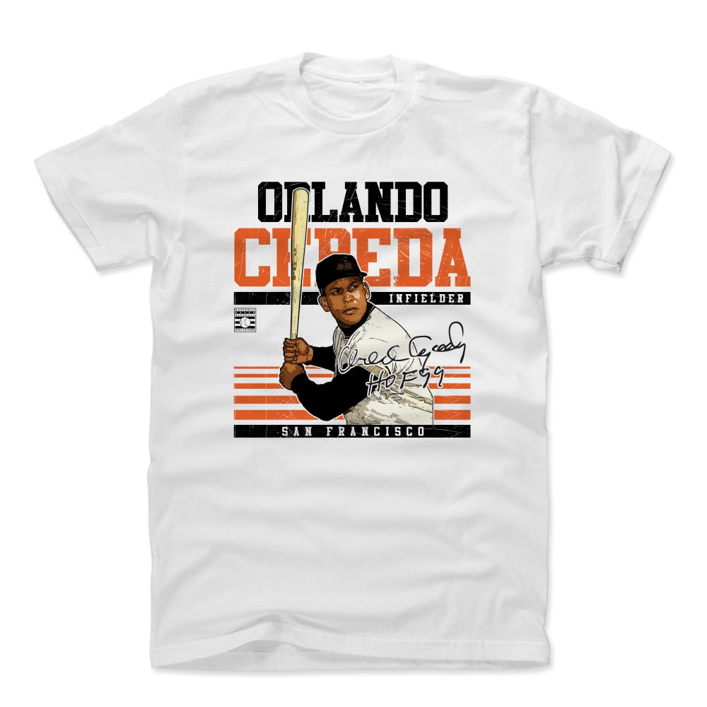 Orlando Cepeda Men's Cotton T-Shirt | 500 LEVEL