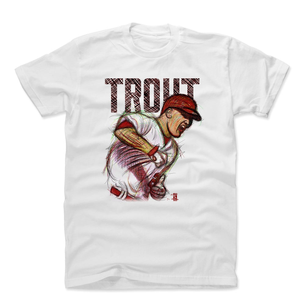 Mike Trout Men's Cotton T-Shirt | 500 LEVEL