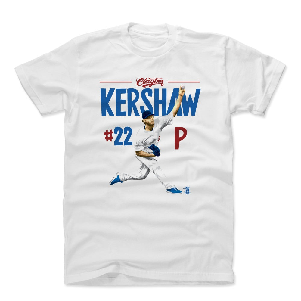 Clayton Kershaw Men's Cotton T-Shirt | 500 LEVEL