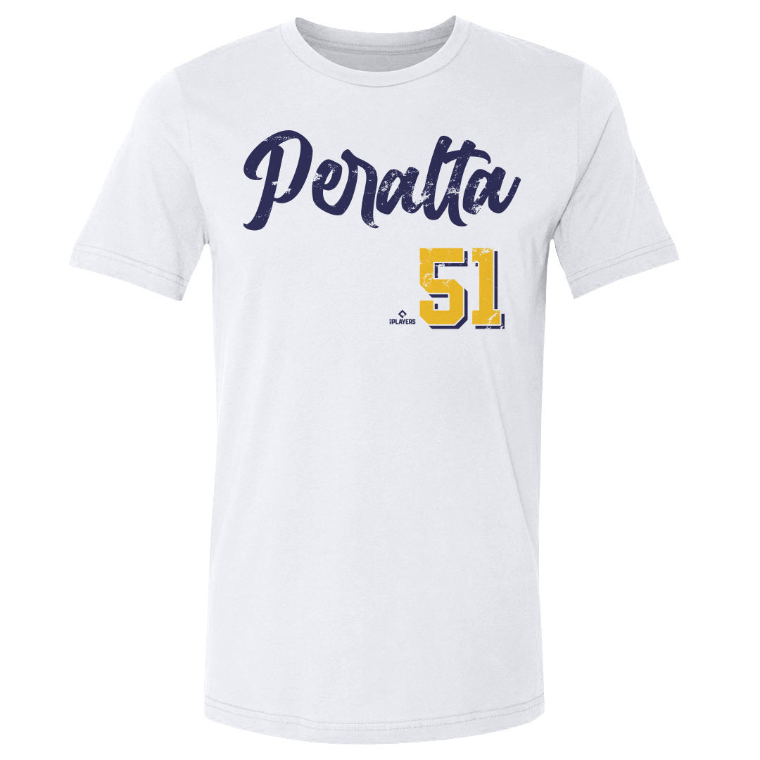 Freddy Peralta Men's Cotton T-Shirt | 500 LEVEL