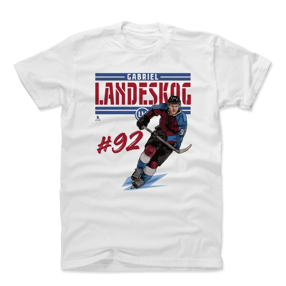 Gabriel Landeskog Men's Cotton T-Shirt | 500 LEVEL