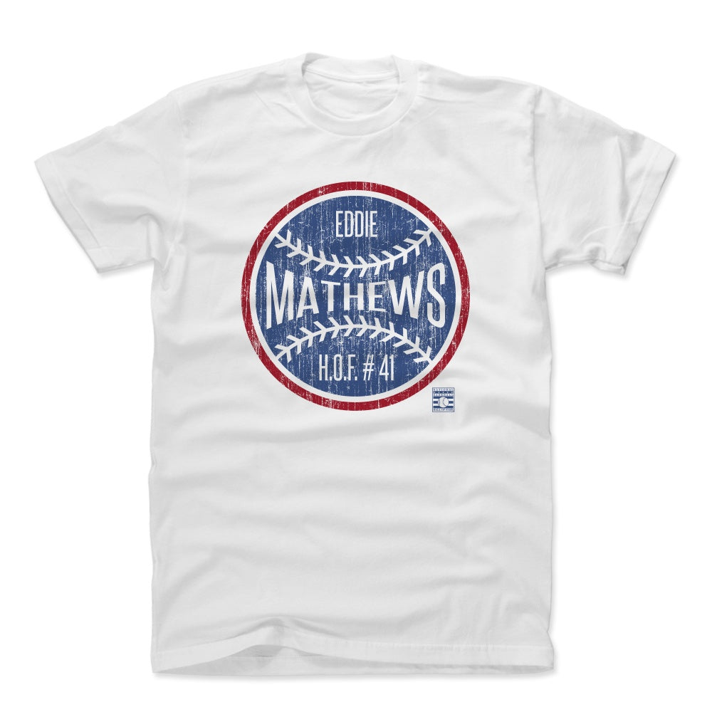 Eddie Mathews Men's Cotton T-Shirt | 500 LEVEL