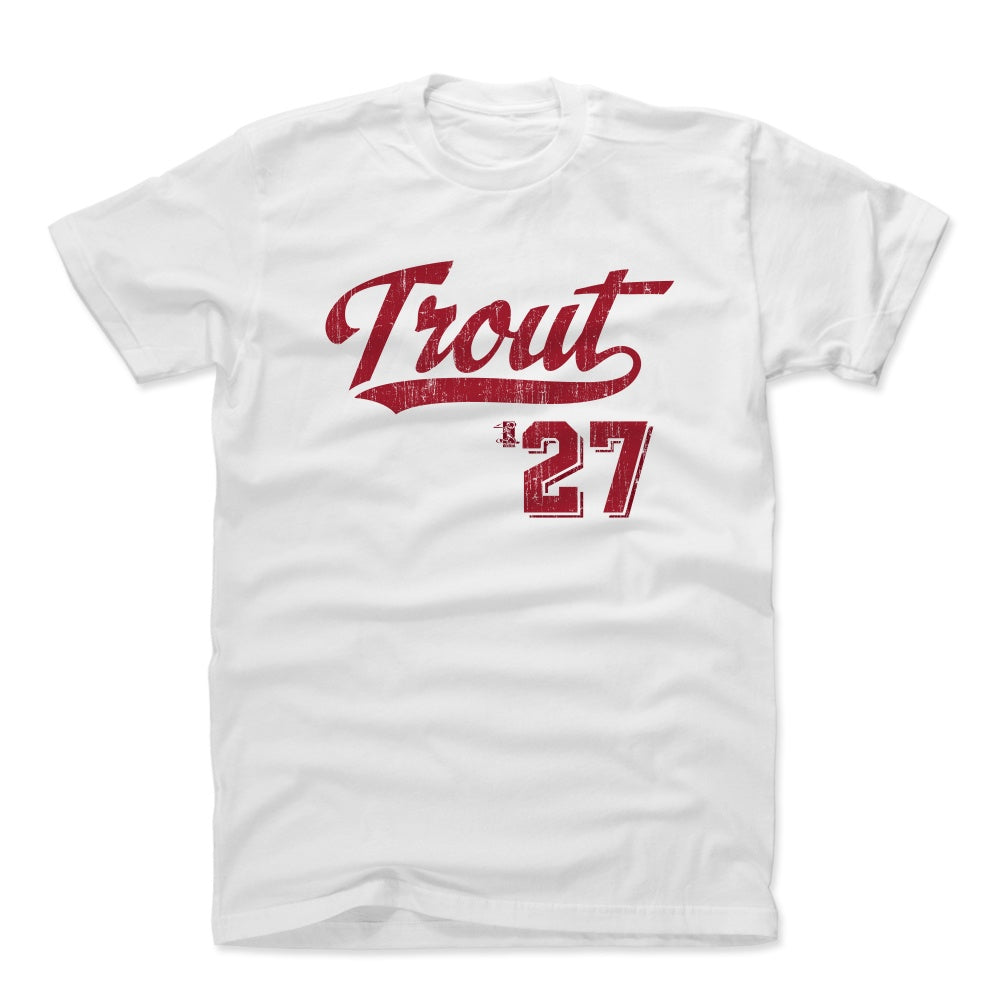 Mike Trout Men's Cotton T-Shirt | 500 LEVEL