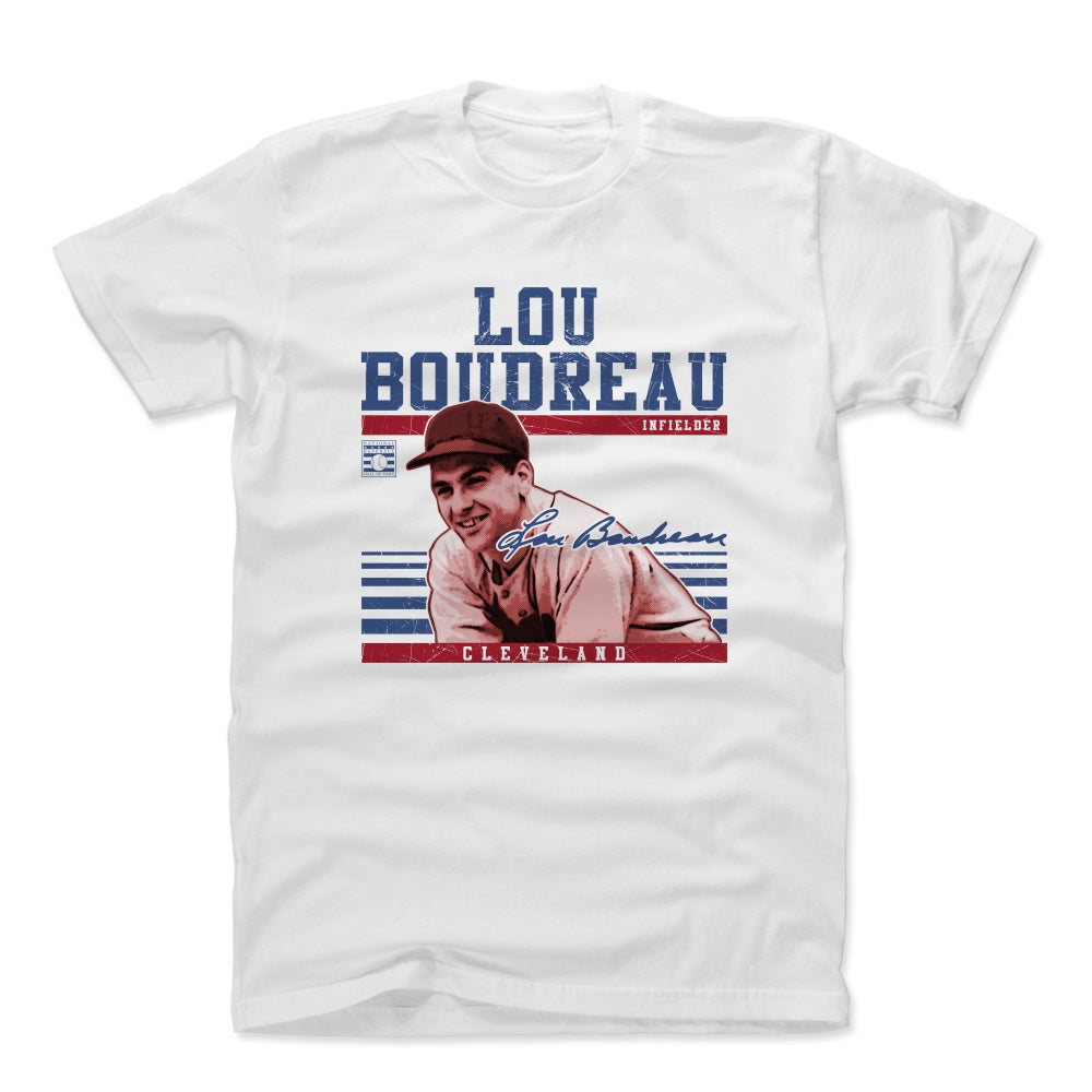 Lou Boudreau Men's Cotton T-Shirt | 500 LEVEL
