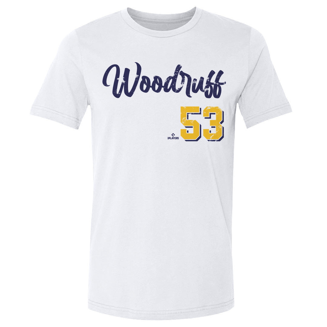 Brandon Woodruff Men's Cotton T-Shirt | 500 LEVEL