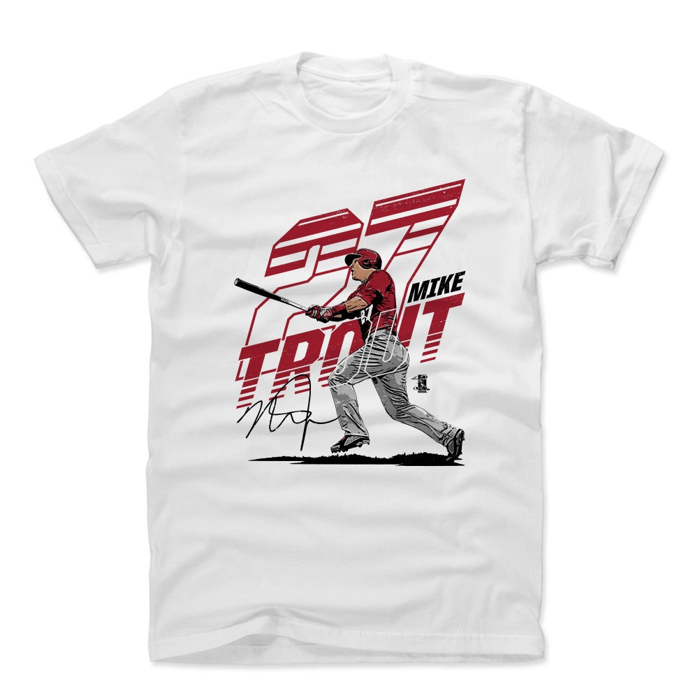Mike Trout Men's Cotton T-Shirt | 500 LEVEL