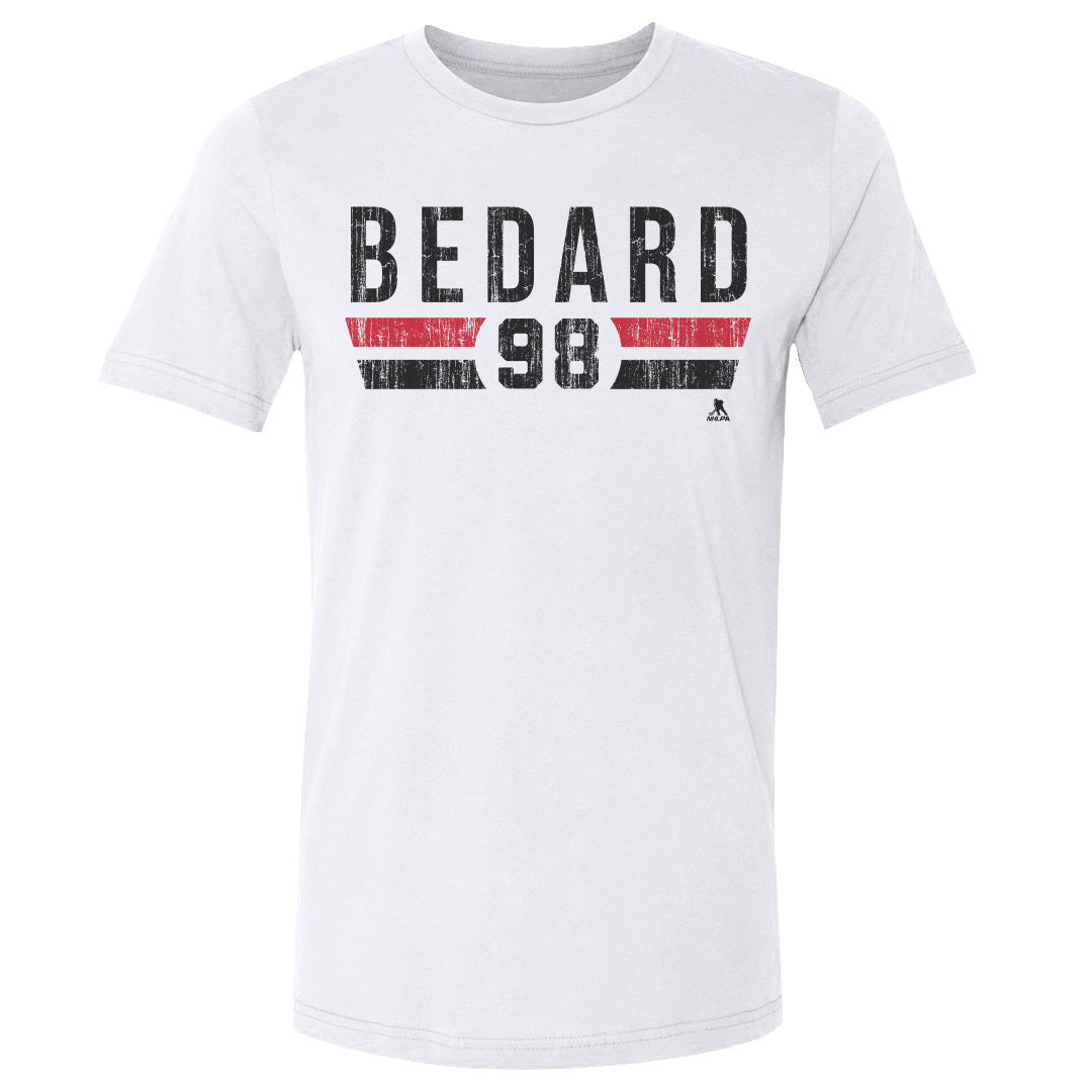 Connor Bedard Men's Cotton T-Shirt | 500 LEVEL