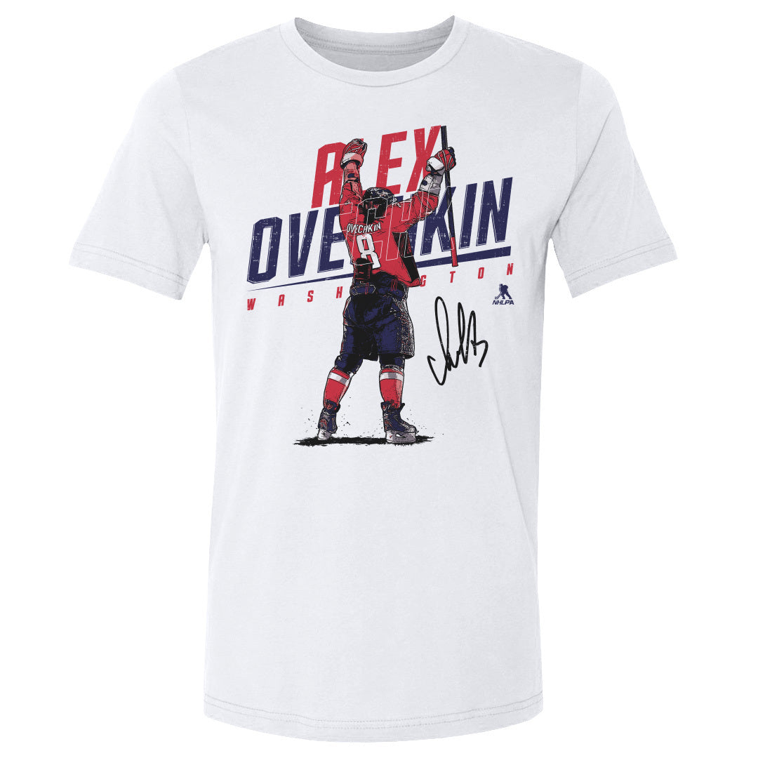 Alex Ovechkin Men's Cotton T-Shirt | 500 LEVEL