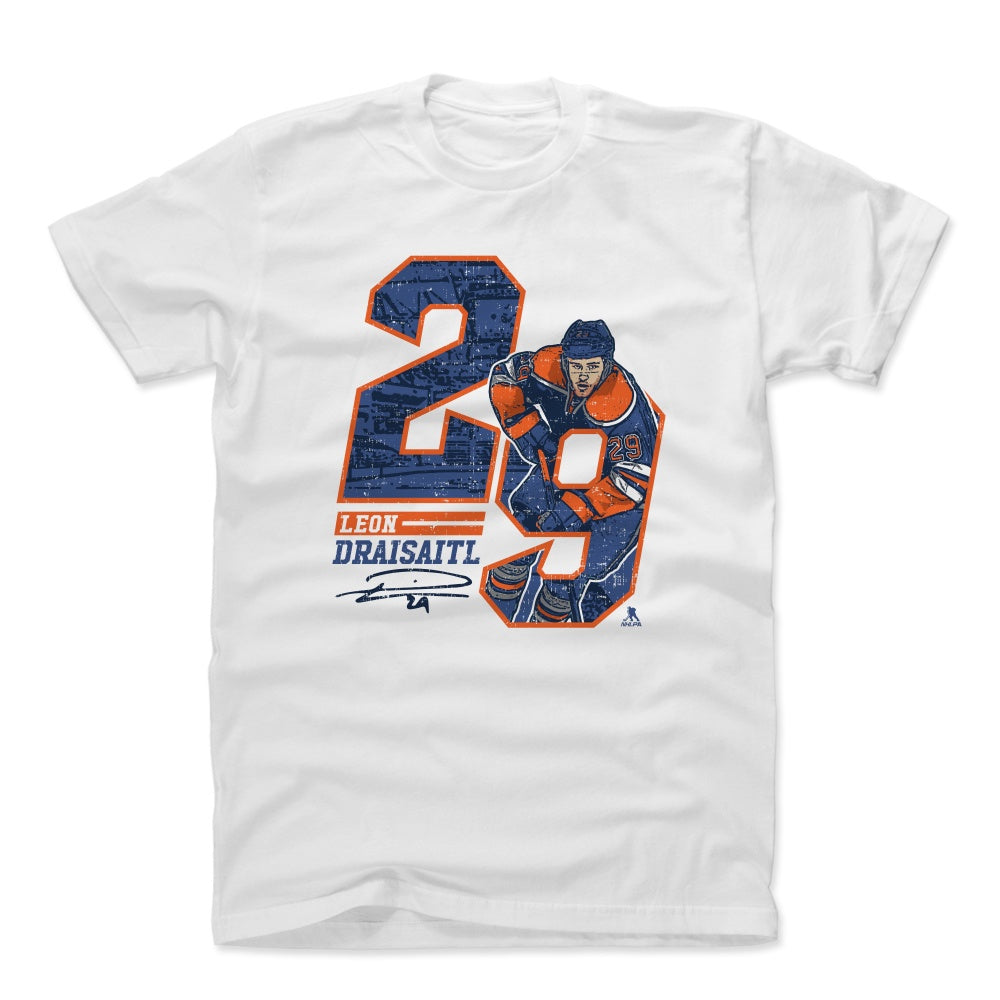 Leon Draisaitl Men's Cotton T-Shirt | 500 LEVEL