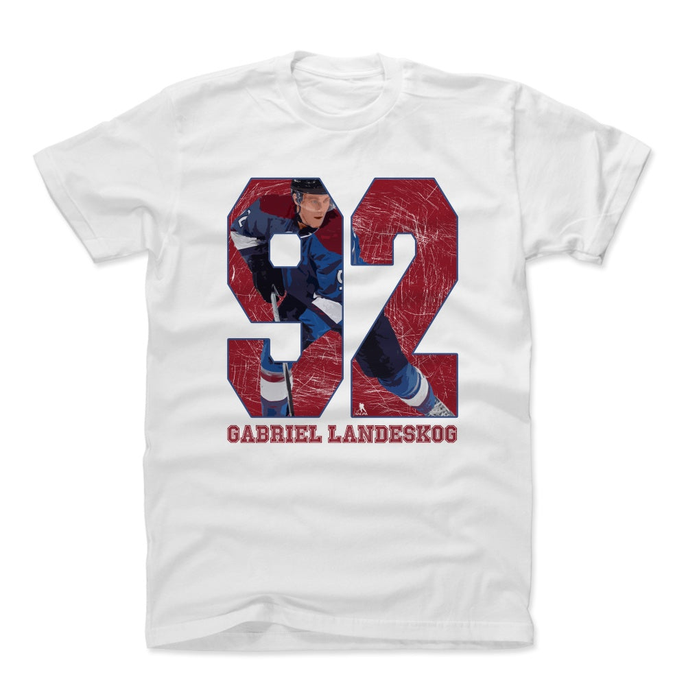 Gabriel Landeskog Men's Cotton T-Shirt | 500 LEVEL
