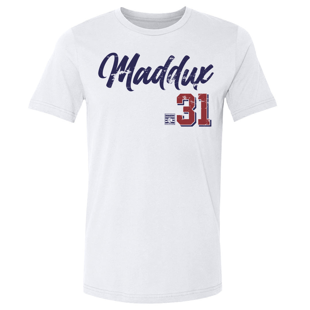 Greg Maddux Men's Cotton T-Shirt | 500 LEVEL
