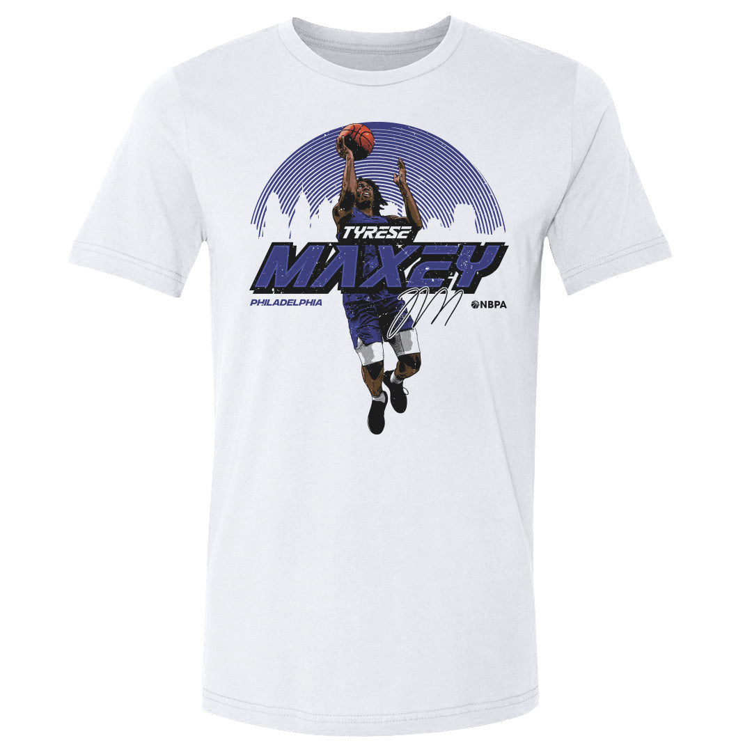 Tyrese Maxey Men's Cotton T-Shirt | 500 LEVEL