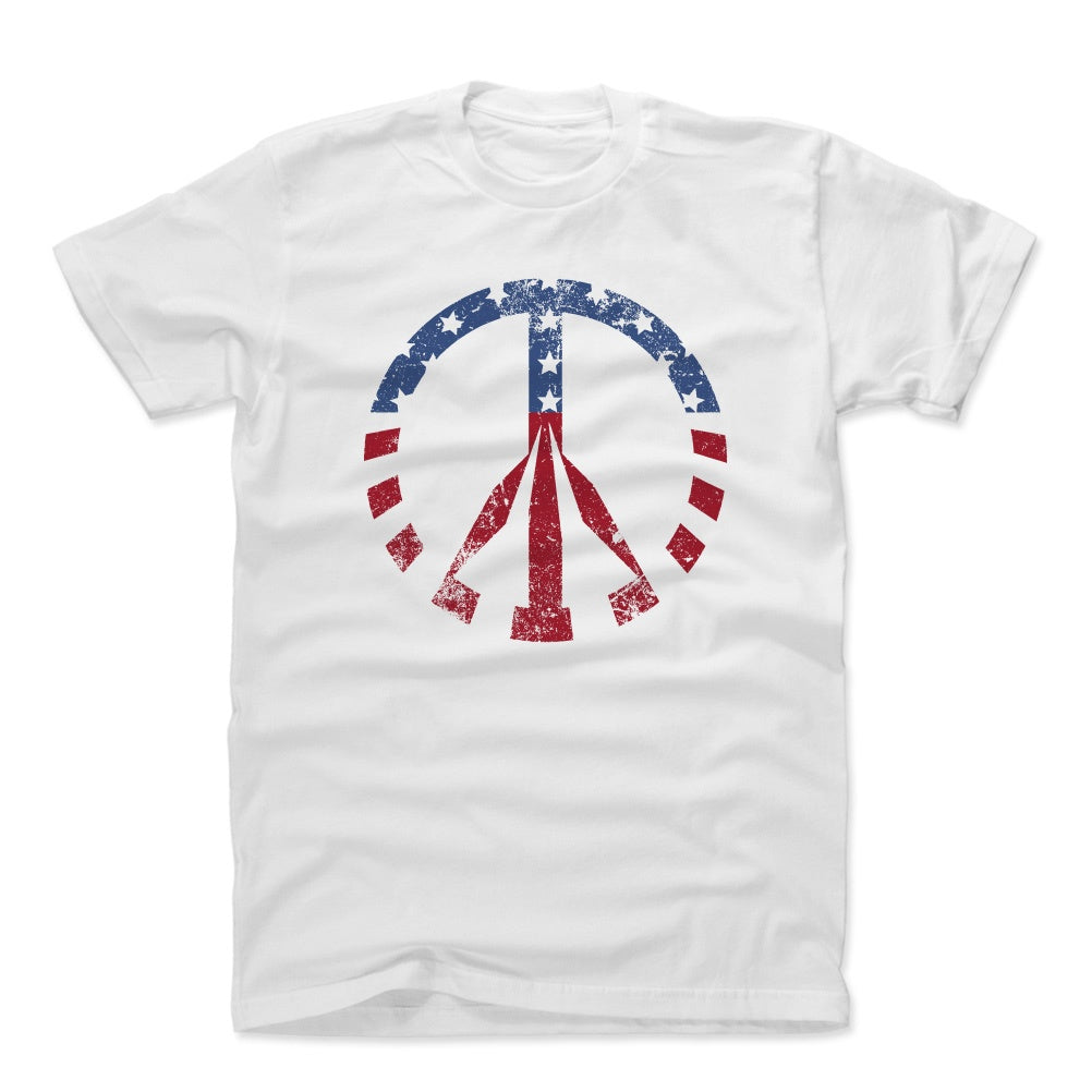 Peace Sign Men's Cotton T-Shirt | 500 LEVEL