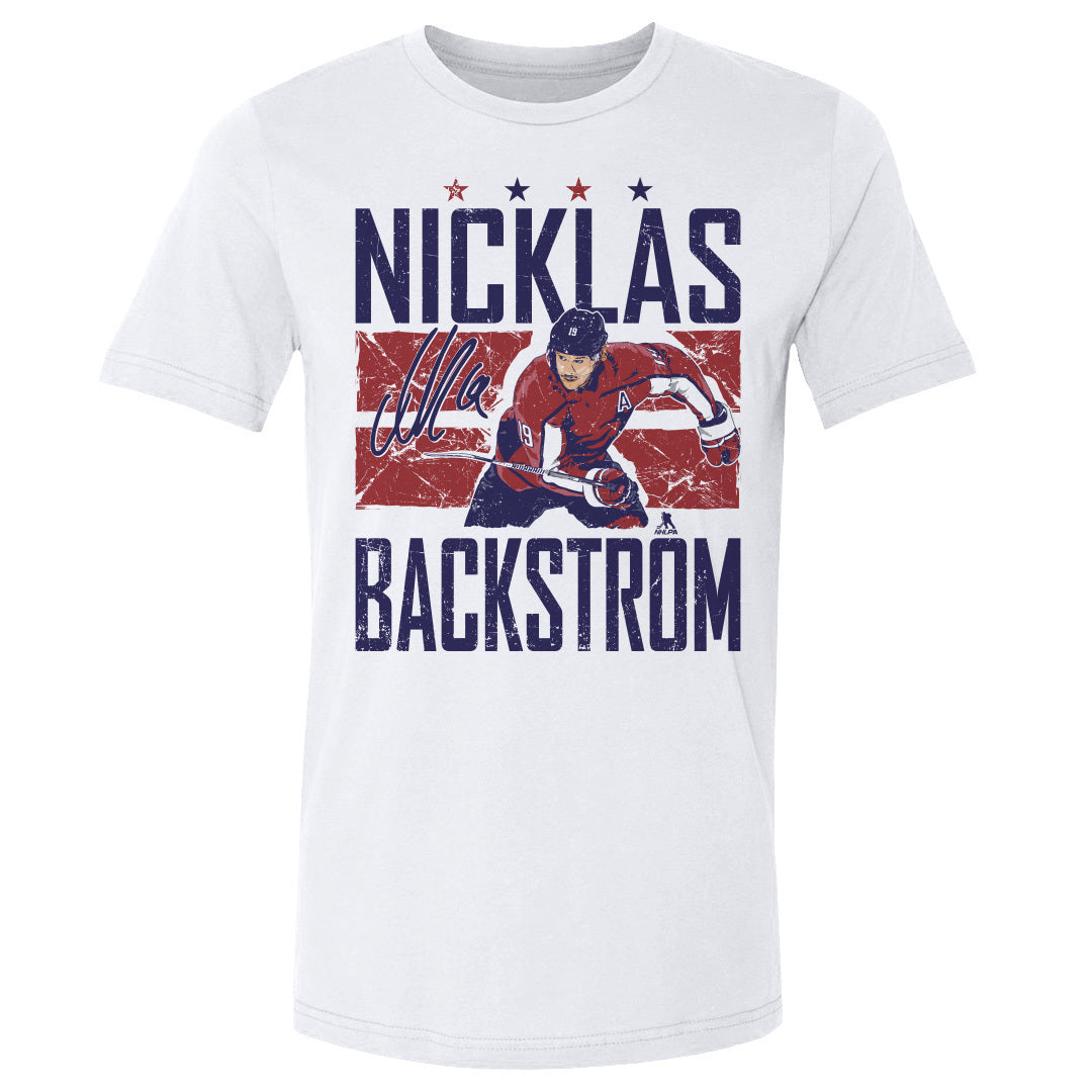 Nicklas Backstrom Men's Cotton T-Shirt | 500 LEVEL