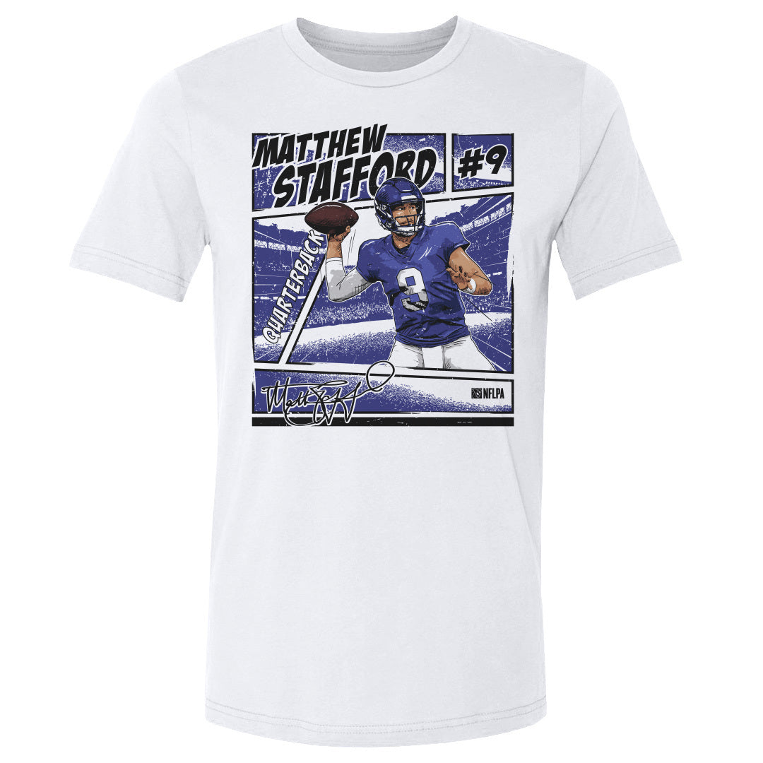 Matthew Stafford Men's Cotton T-Shirt | 500 LEVEL