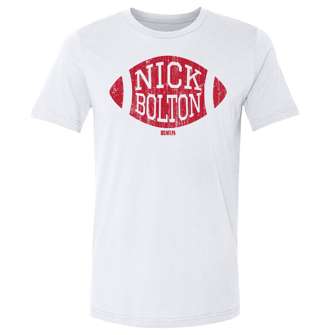 Nick Bolton Men's Cotton T-Shirt | 500 LEVEL