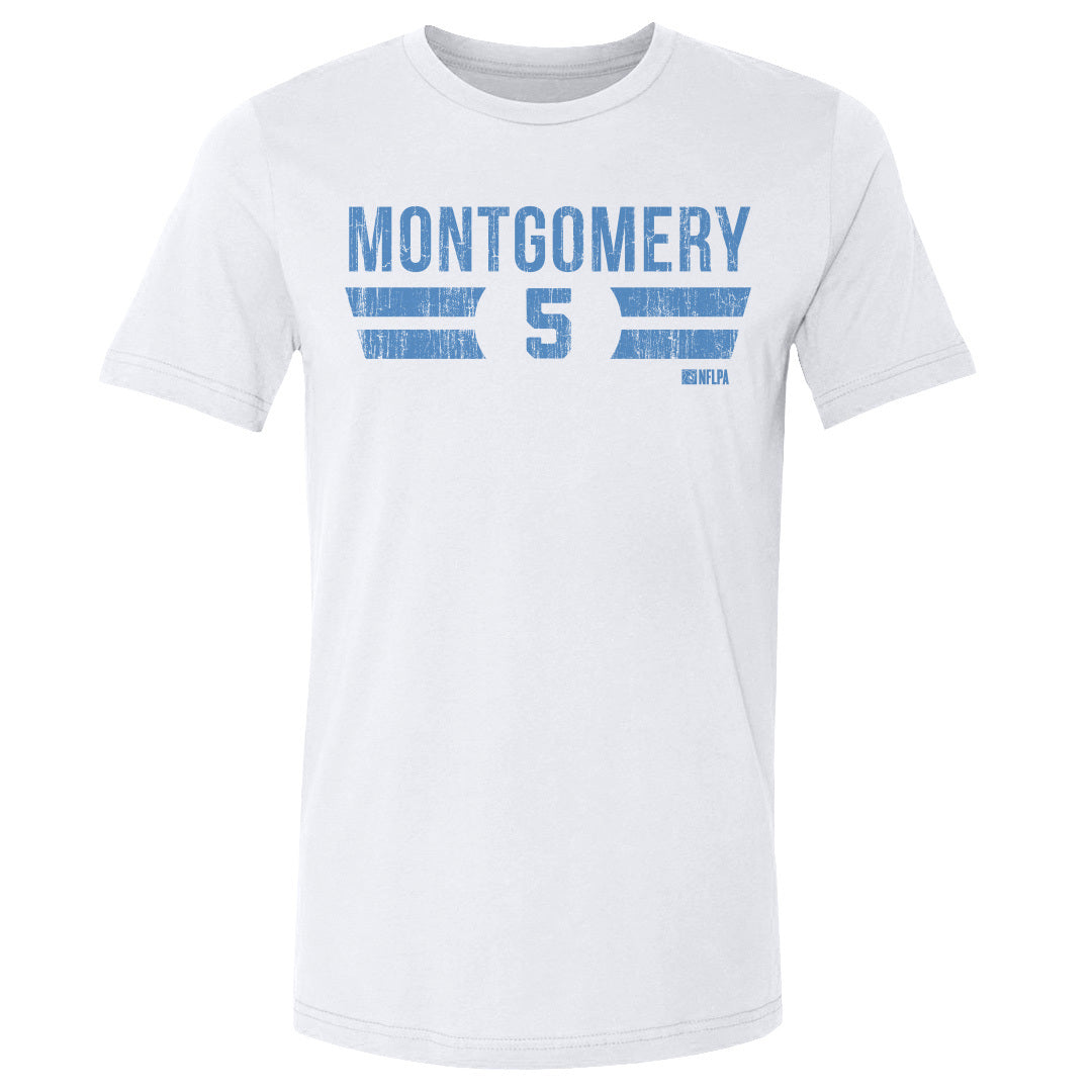 David Montgomery Men's Cotton T-Shirt | 500 LEVEL