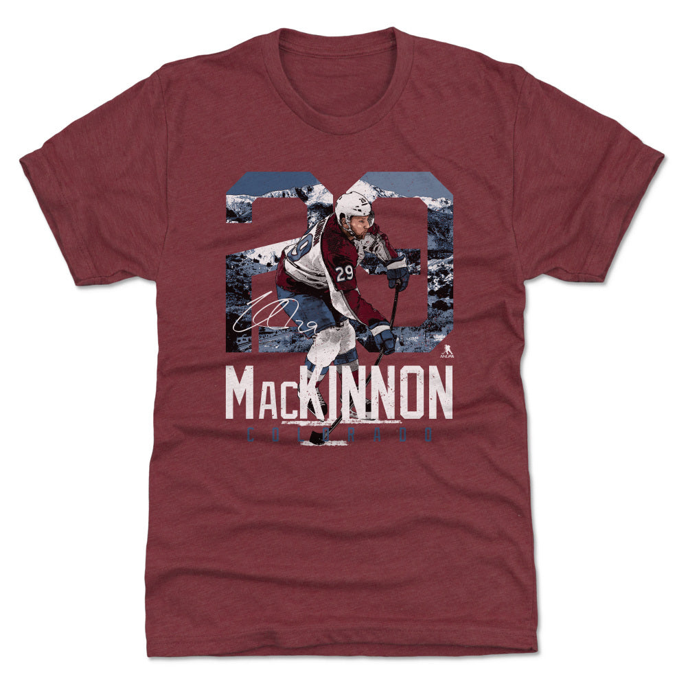 Nathan MacKinnon Men's Premium T-Shirt | 500 LEVEL