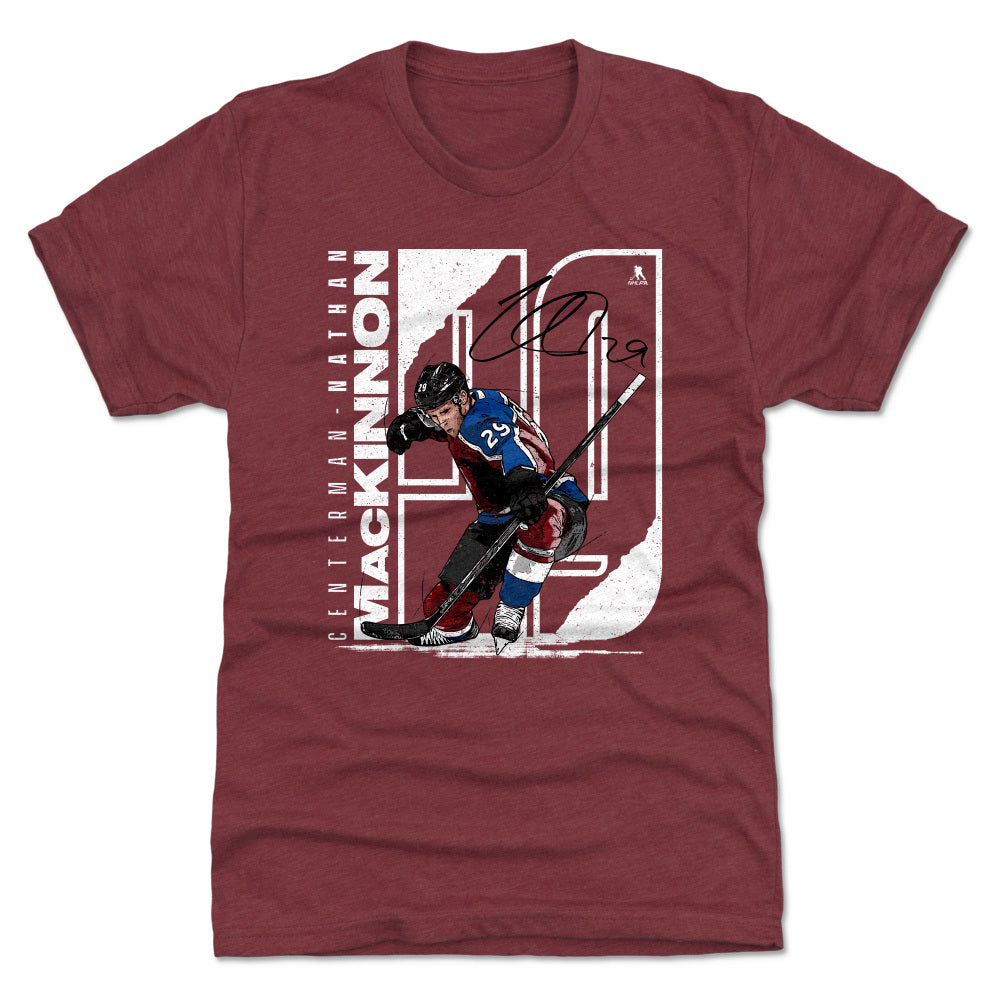 Nathan MacKinnon Men's Premium T-Shirt | 500 LEVEL