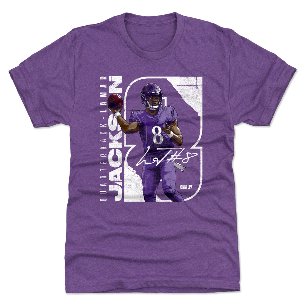 Lamar Jackson Men's Premium T-Shirt | 500 LEVEL