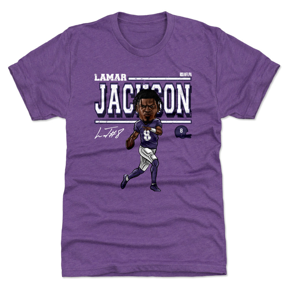Lamar Jackson Men's Premium T-Shirt | 500 LEVEL