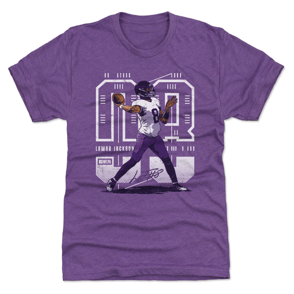 Lamar Jackson Men's Premium T-Shirt | 500 LEVEL