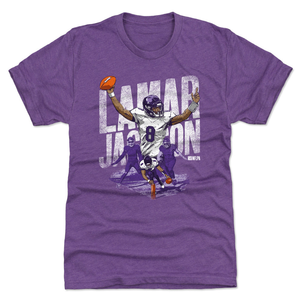 Lamar Jackson Men's Premium T-Shirt | 500 LEVEL