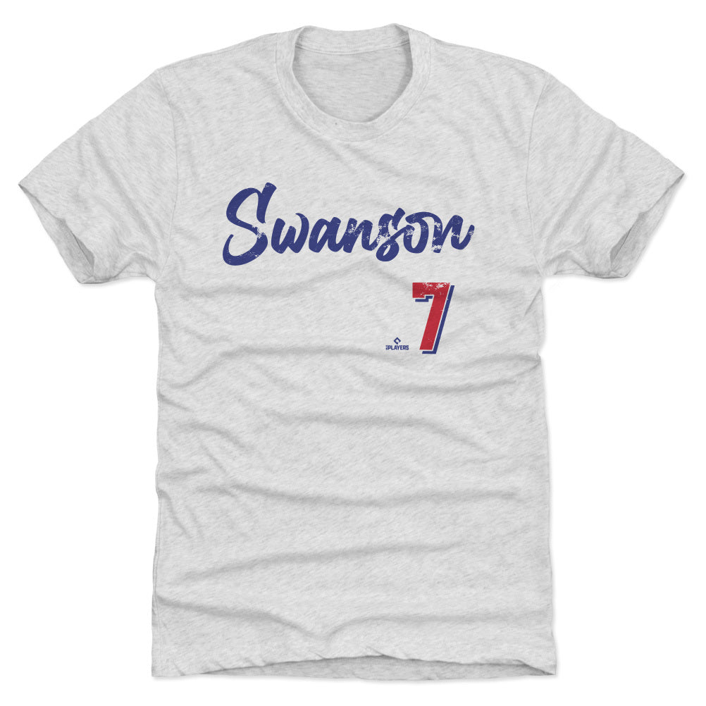 Dansby Swanson Men's Premium T-Shirt | 500 LEVEL