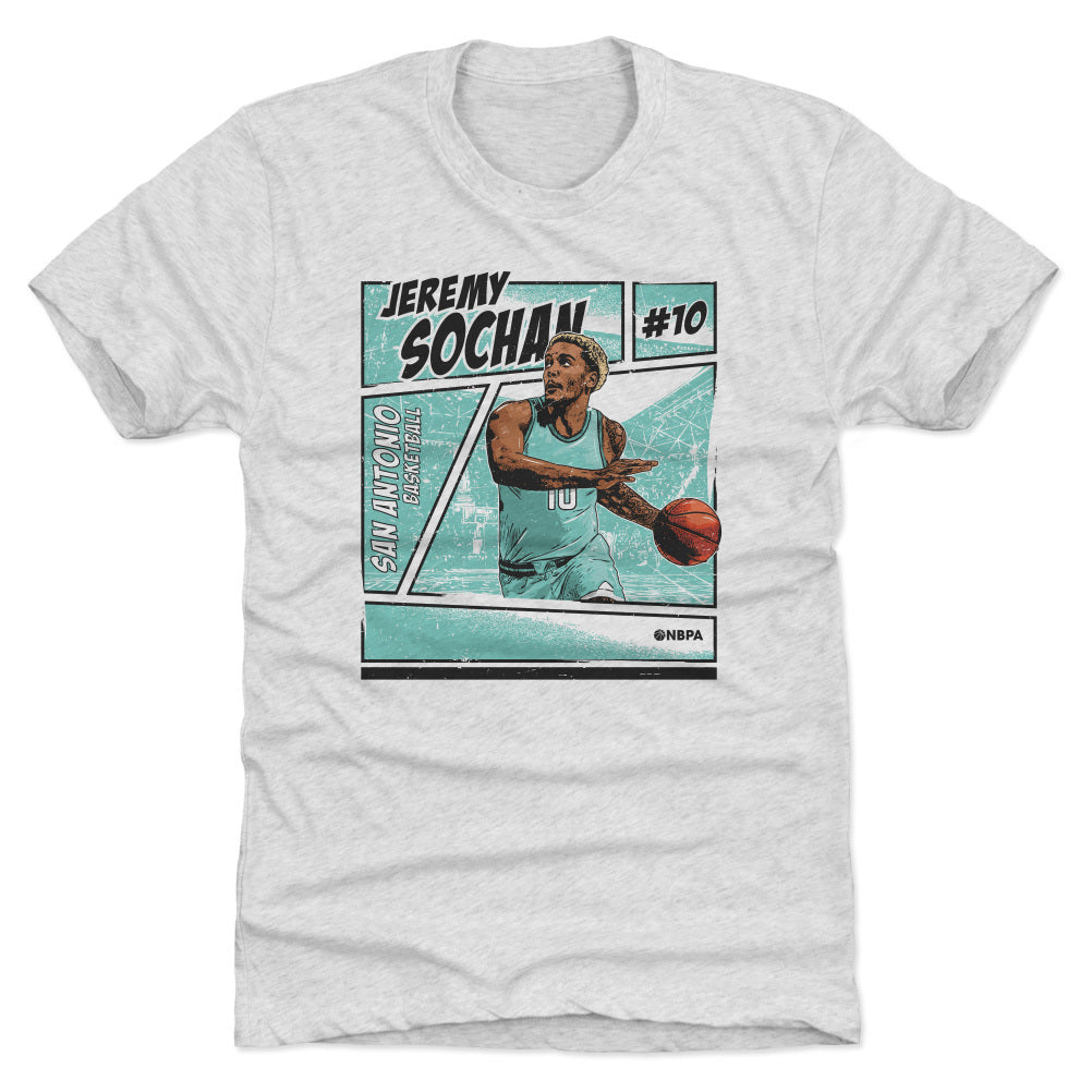 Jeremy Sochan Men&#39;s Premium T-Shirt | 500 LEVEL
