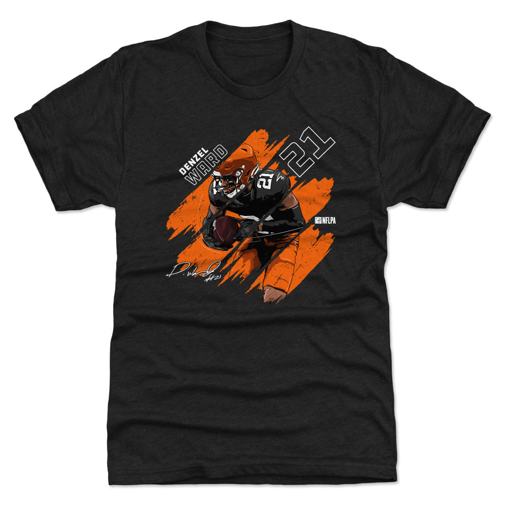 Denzel Ward Men's Premium T-Shirt | 500 LEVEL