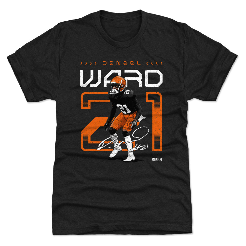 Denzel Ward Men's Premium T-Shirt | 500 LEVEL