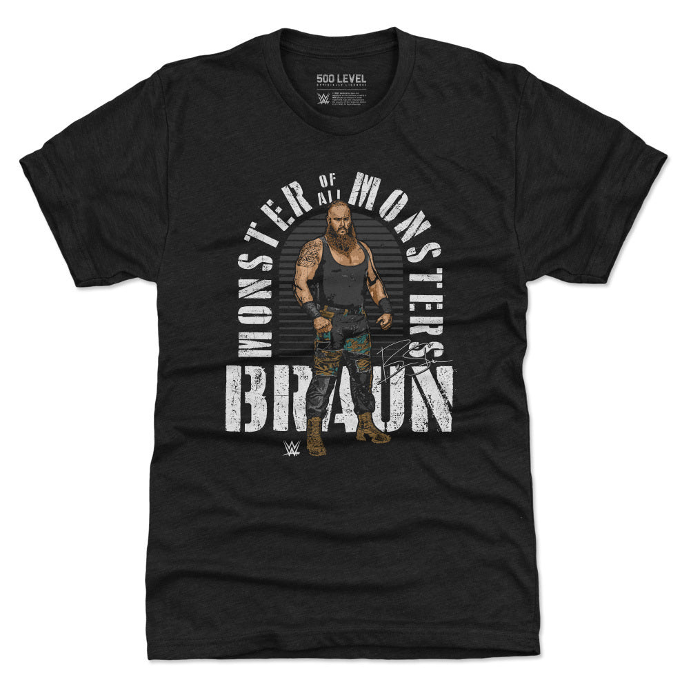 Braun Strowman Men's Premium T-Shirt | 500 LEVEL