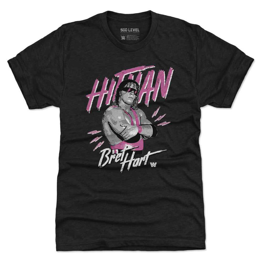 Bret Hart Men's Premium T-Shirt | 500 LEVEL
