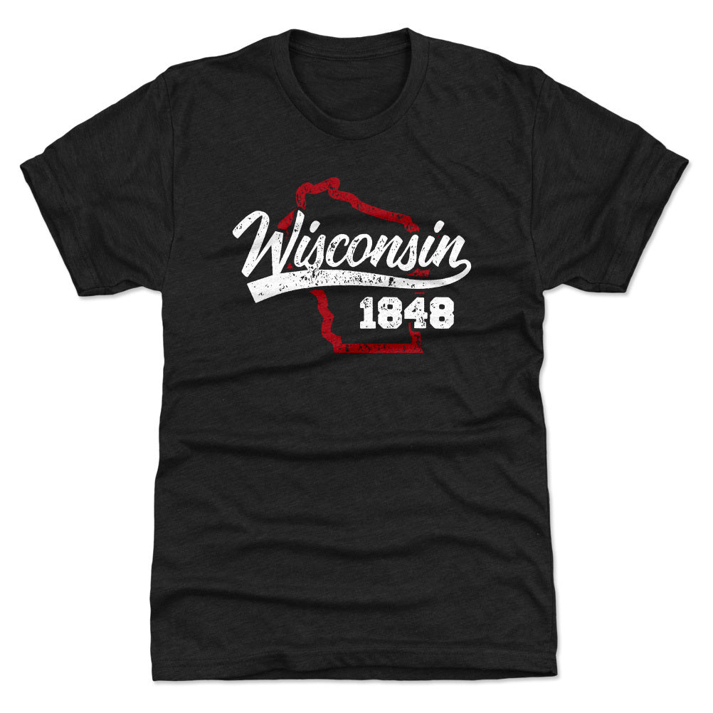 Wisconsin Men's Premium T-Shirt | 500 LEVEL