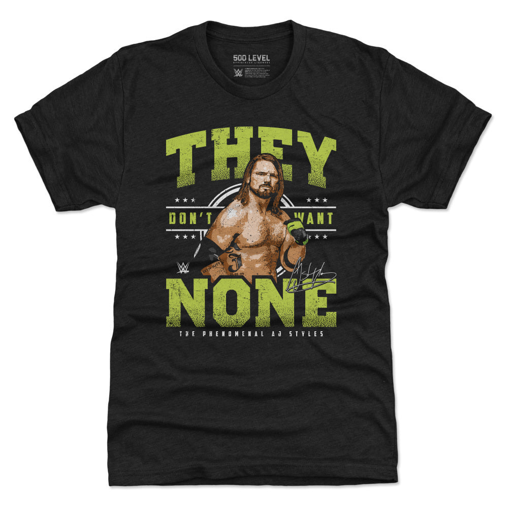 A.J. Styles Men's Premium T-Shirt | 500 LEVEL