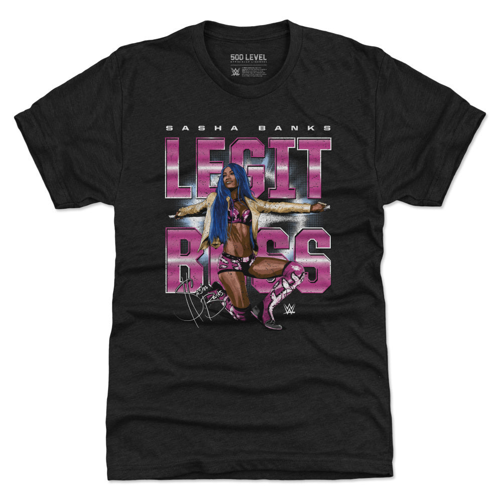 Sasha Banks Men's Premium T-Shirt | 500 LEVEL