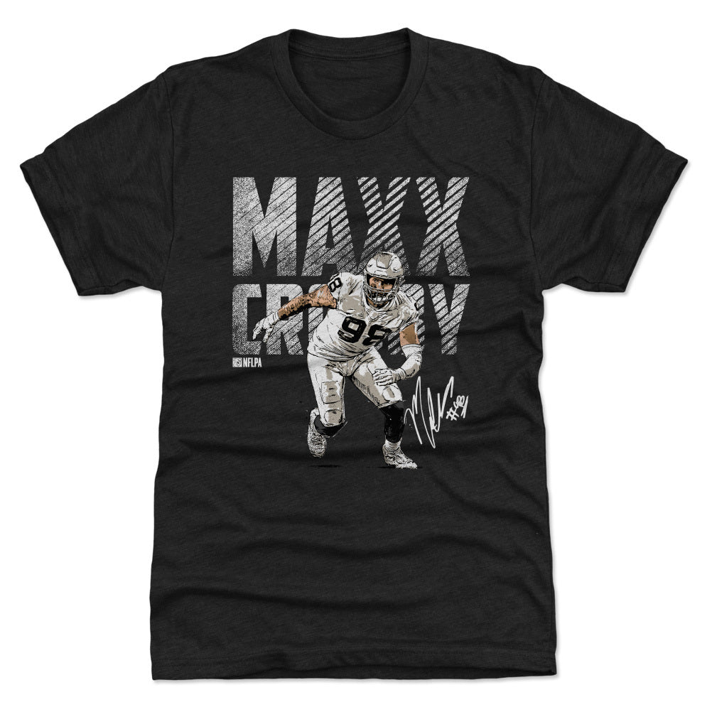 Maxx Crosby Men's Premium T-Shirt | 500 LEVEL