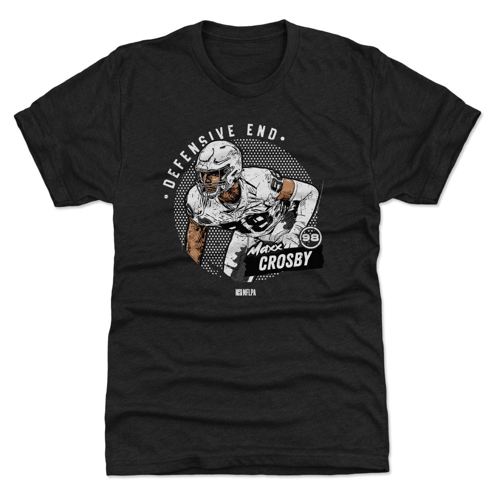 Maxx Crosby Men's Premium T-Shirt | 500 LEVEL