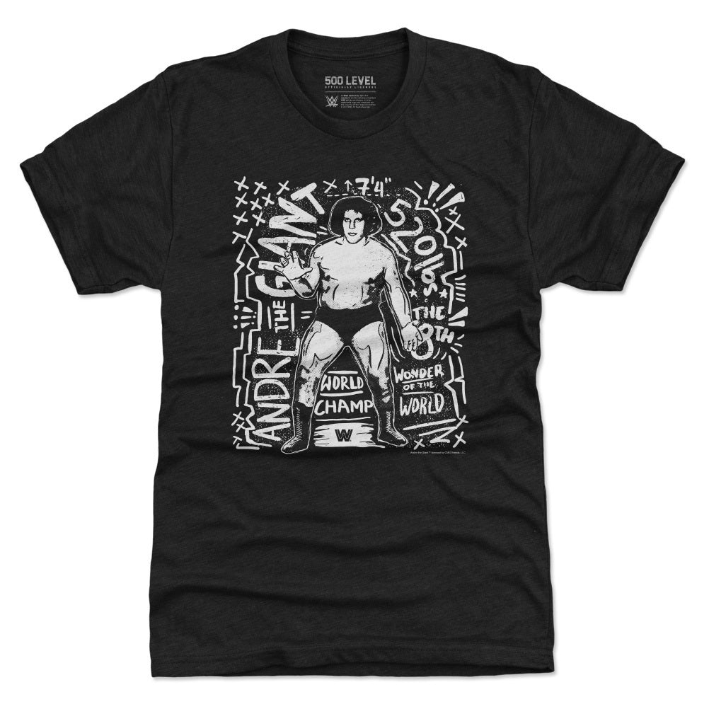 Andre The Giant Men's Premium T-Shirt | 500 LEVEL